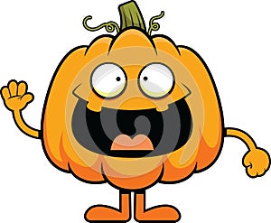 Cartoon Pumpkin Cheerful