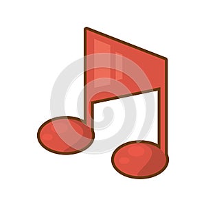 cartoon quaver note musical photo
