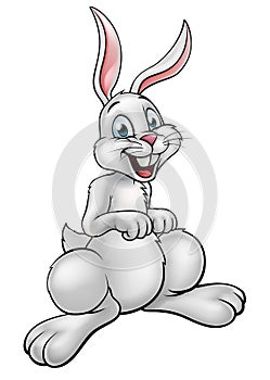 Cartoon Rabbit or Easter Bunny