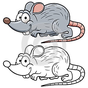 Cartoon rat