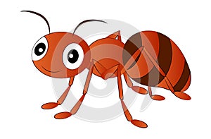 Cartoon Red Ant Clip Art
