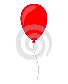Cartoon red baloon photo