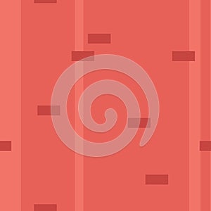Cartoon red brick wall seamless pattern. Bricks wall cartoon background