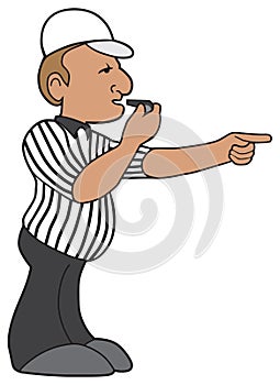 Cartoon Referee