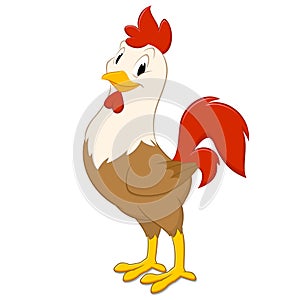 Cartoon Rooster photo
