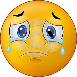 Cartoon Sad smiley emoticon