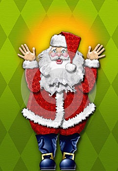 Cartoon Santa Claus