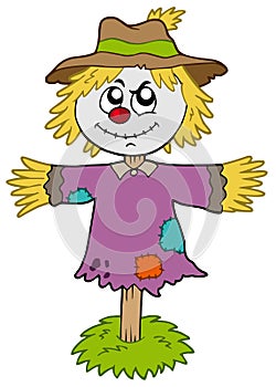 Cartoon scarecrow