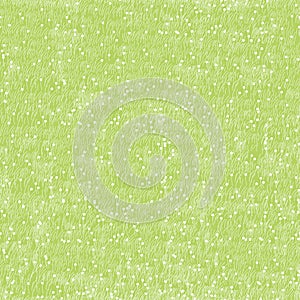 Cartoon seamless green grass in summer,Vector pattern nature lawn field texture, Cute endless tiny wild flower and meadow in