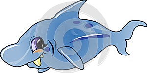 Cartoon shark