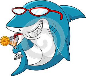 Cartoon shark