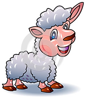 Cartoon sheep