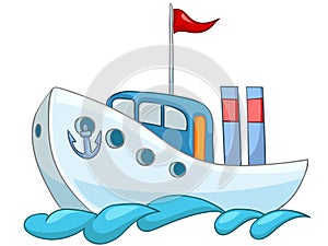 Cartoon Ship