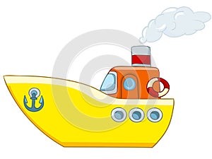 Cartoon Ship