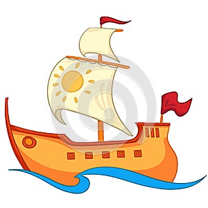 Cartoon Ship