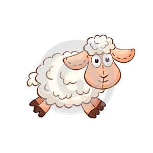 Cartoon sheep