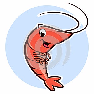 Cartoon Shrimp photo