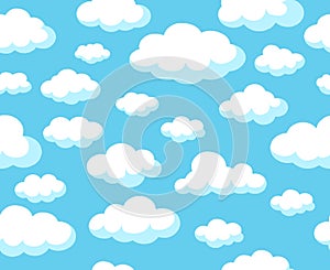 Cartoon sky pattern