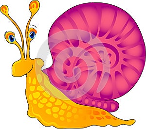 Cartoon snail