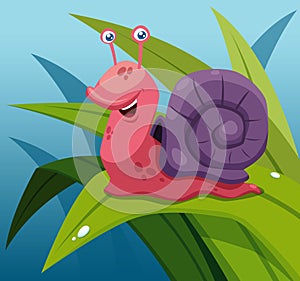 Cartoon Snail photo