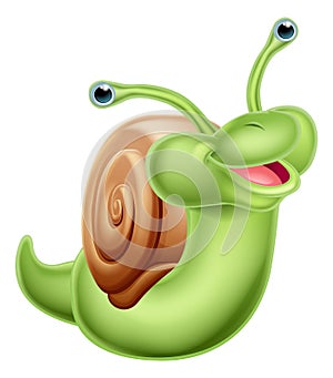 Cartoon snail