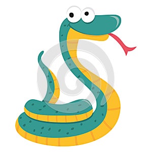 Cartoon Snake