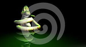 Cartoon snake