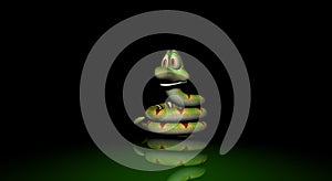 Cartoon snake