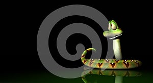 Cartoon snake