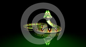 Cartoon snake