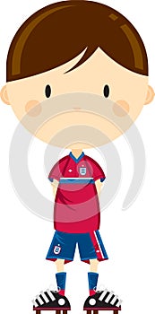 Cartoon Soccer Player