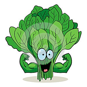 Cartoon Spinach