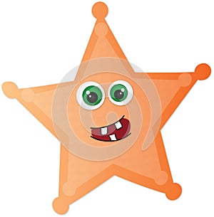 Cartoon Starfish