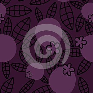 Cartoon summer berries print seamless blueberry pattern for fabrics and linens and wrapping paper