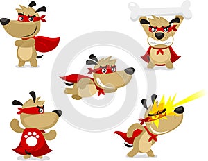 Cartoon Super dog set