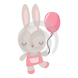 Cartoon Sweet Bunny Balloon