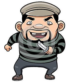 Cartoon thief