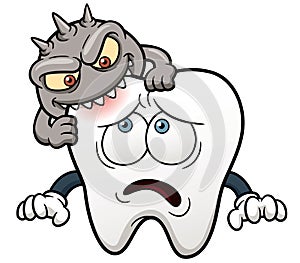 Cartoon tooth