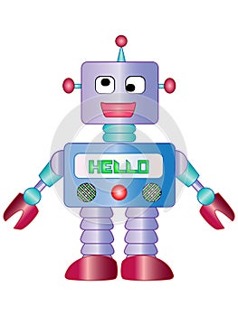 Cartoon Toy Robot