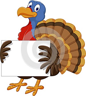 Cartoon turkey character