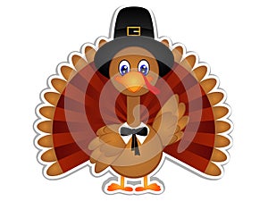 Cartoon Turkey Clipart