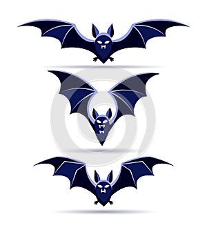 Cartoon vampire bat