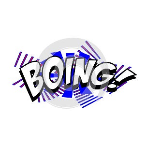 Cartoon Vector Boing