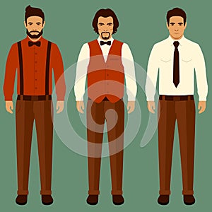 Cartoon vector businessman