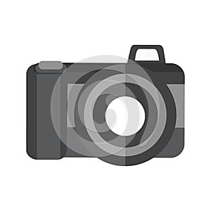 Cartoon vector illustration isolated object electronic camera