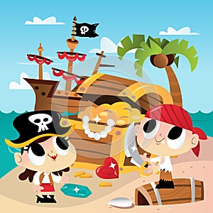 Super Cute Pirate Island Treasure Hunt Adventure
