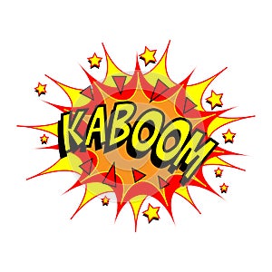 Cartoon Vector Kaboom