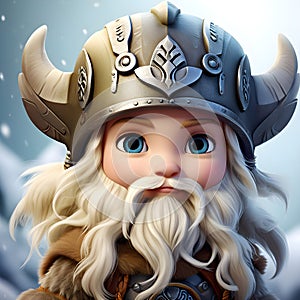 Cartoon Viking