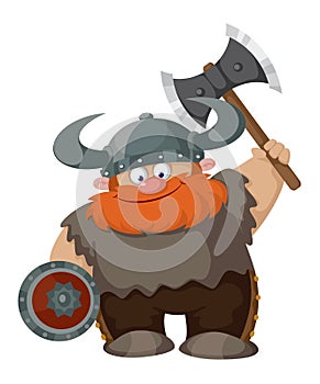 Cartoon viking