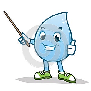 Cartoon Waterdrop